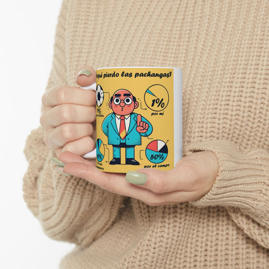 Taza "Porqué pierdo las pachangas" – Cerámica Premium