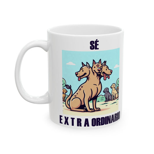 Taza "Sé Extraordinario" – Cerámica Premium