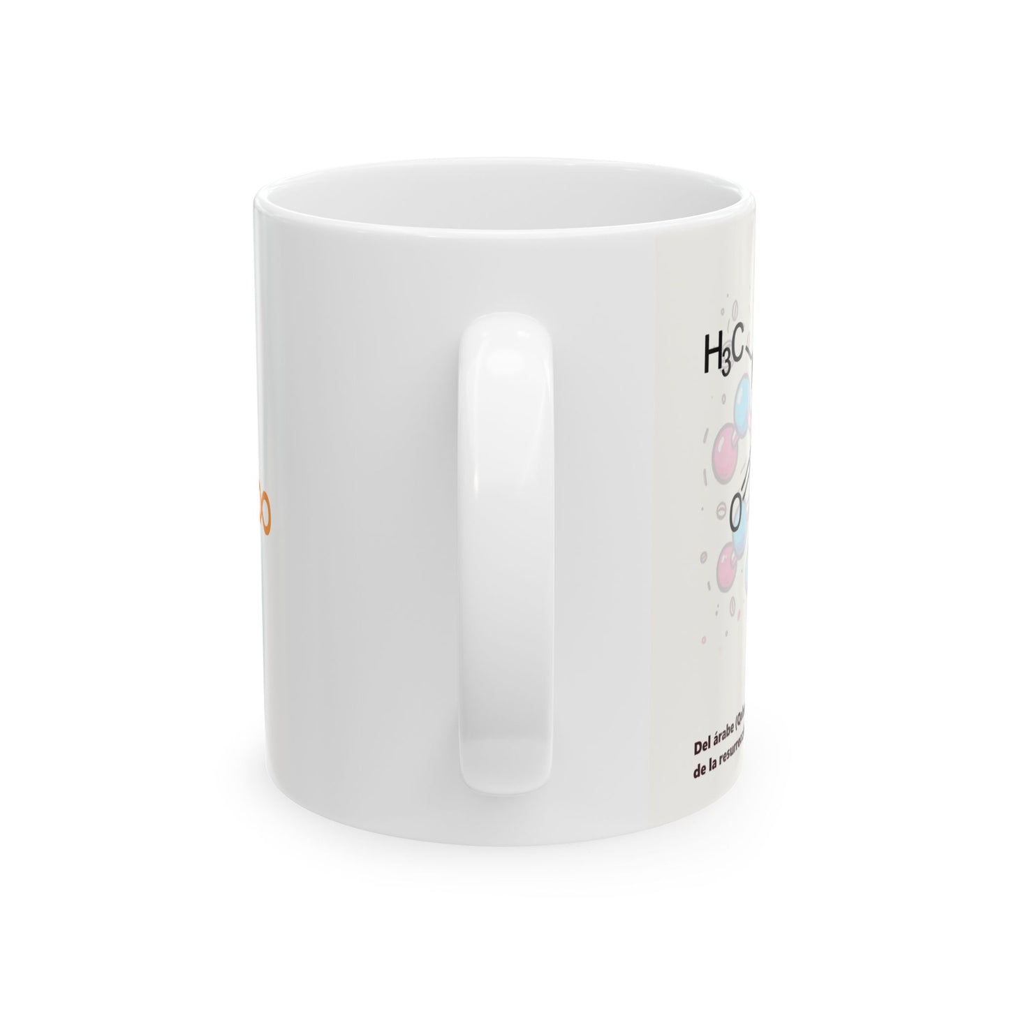 Taza "Composición del café" – Cerámica Premium