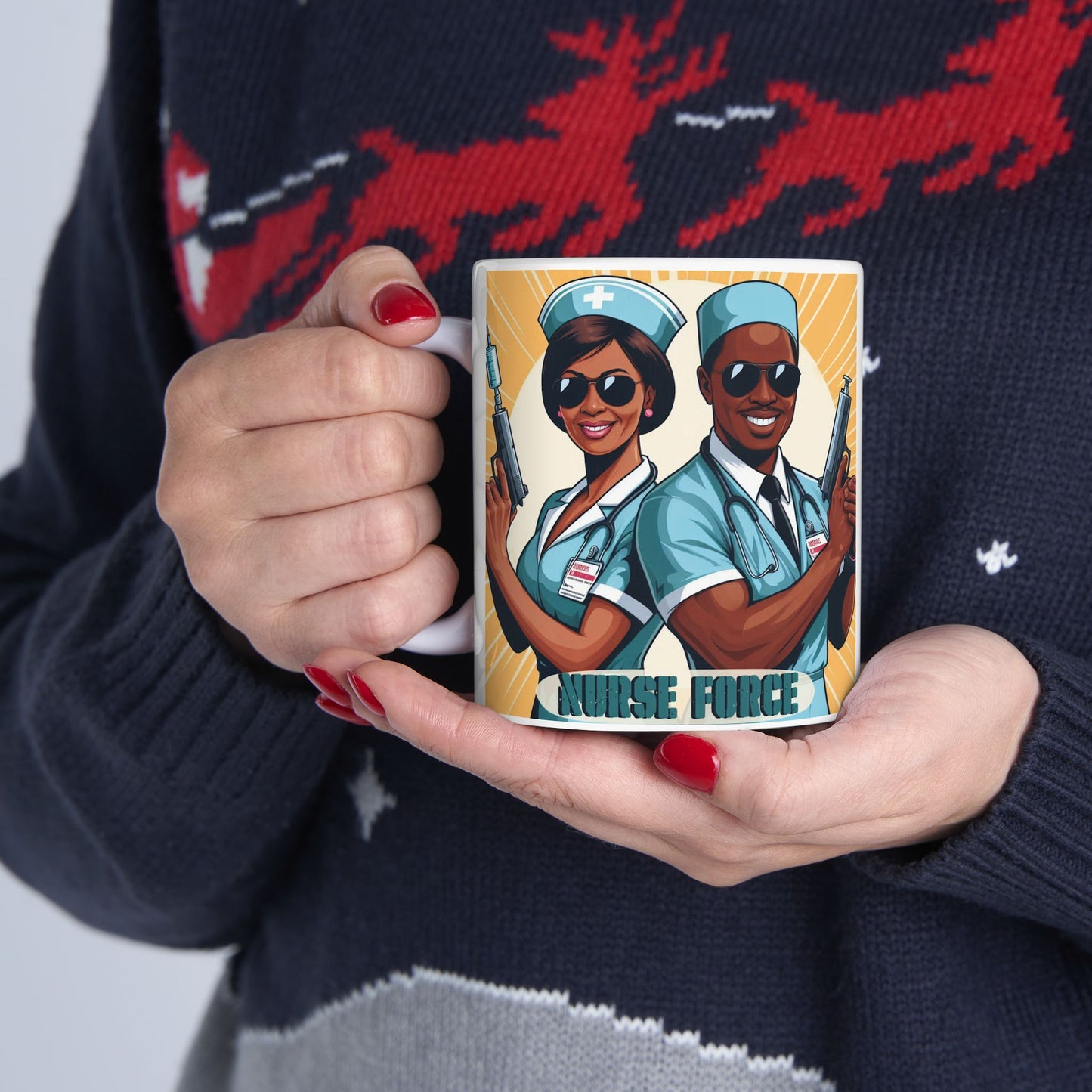 "Nurse Force" Mug – Premium Ceramic
