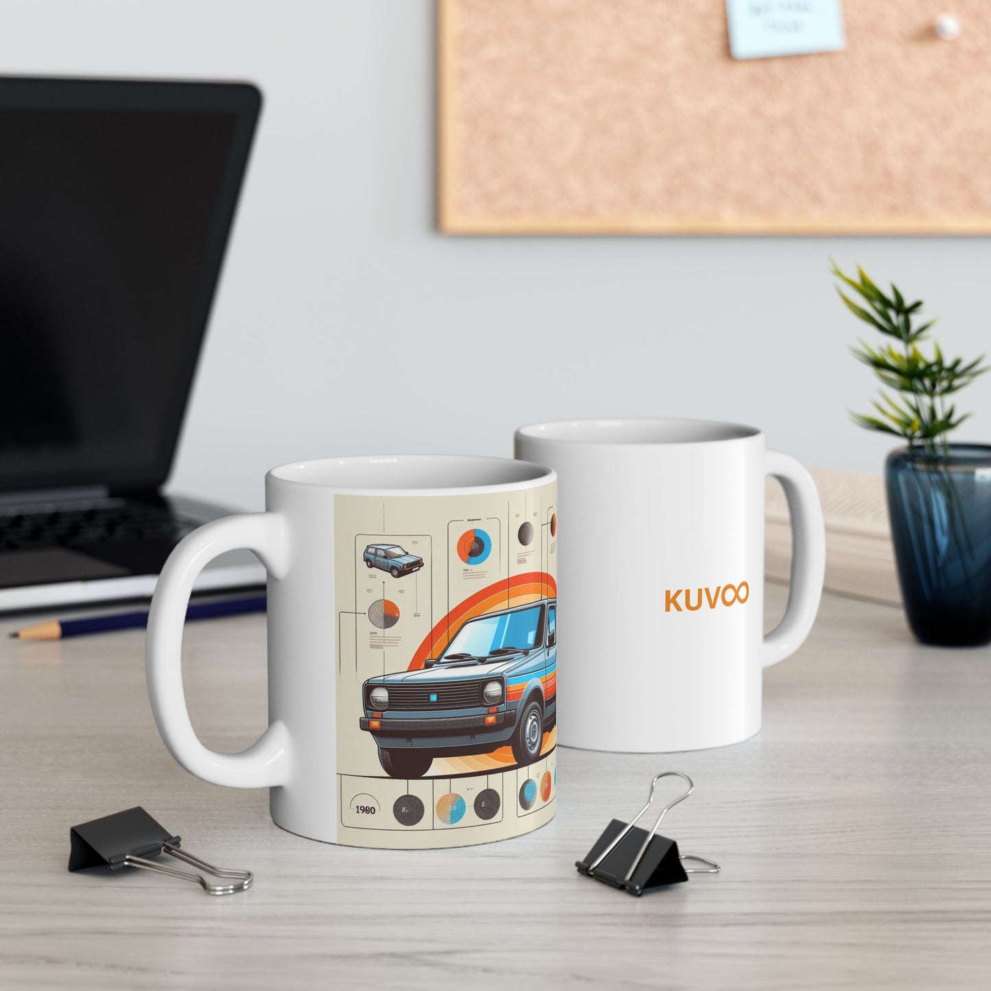 Taza "SEAT Panda 1980" – Cerámica Premium