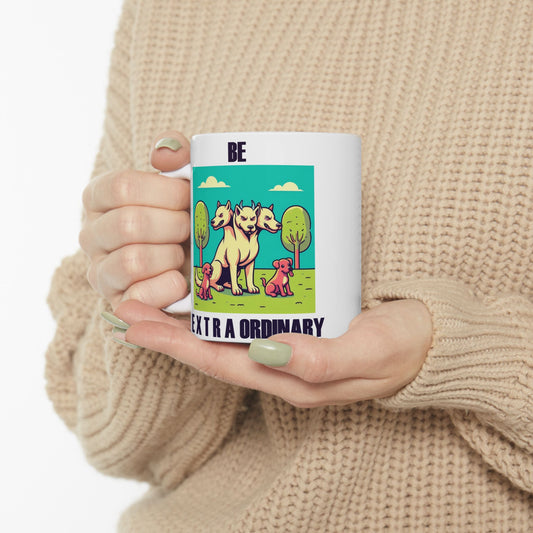 Taza "Sé Extraordinario" – Cerámica Premium