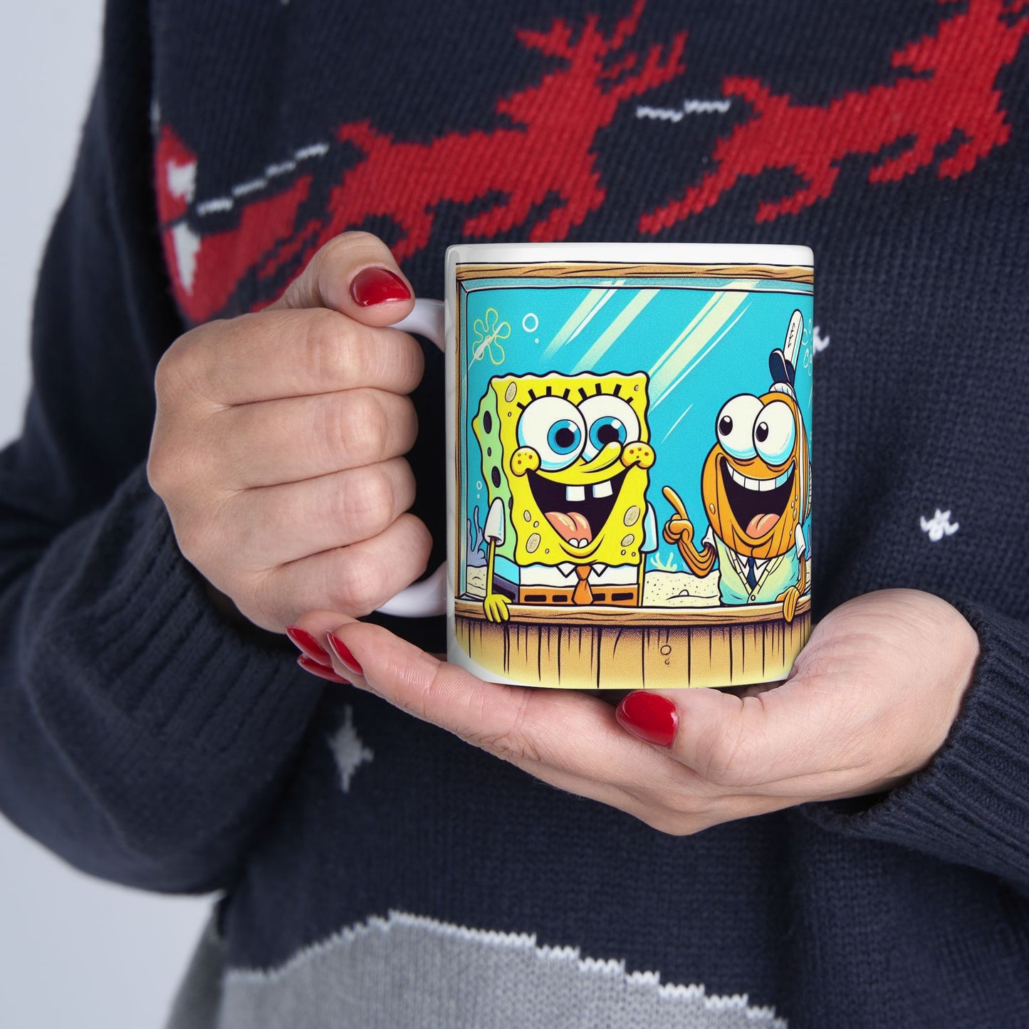Taza "Bob y Nemo" – Cerámica Premium