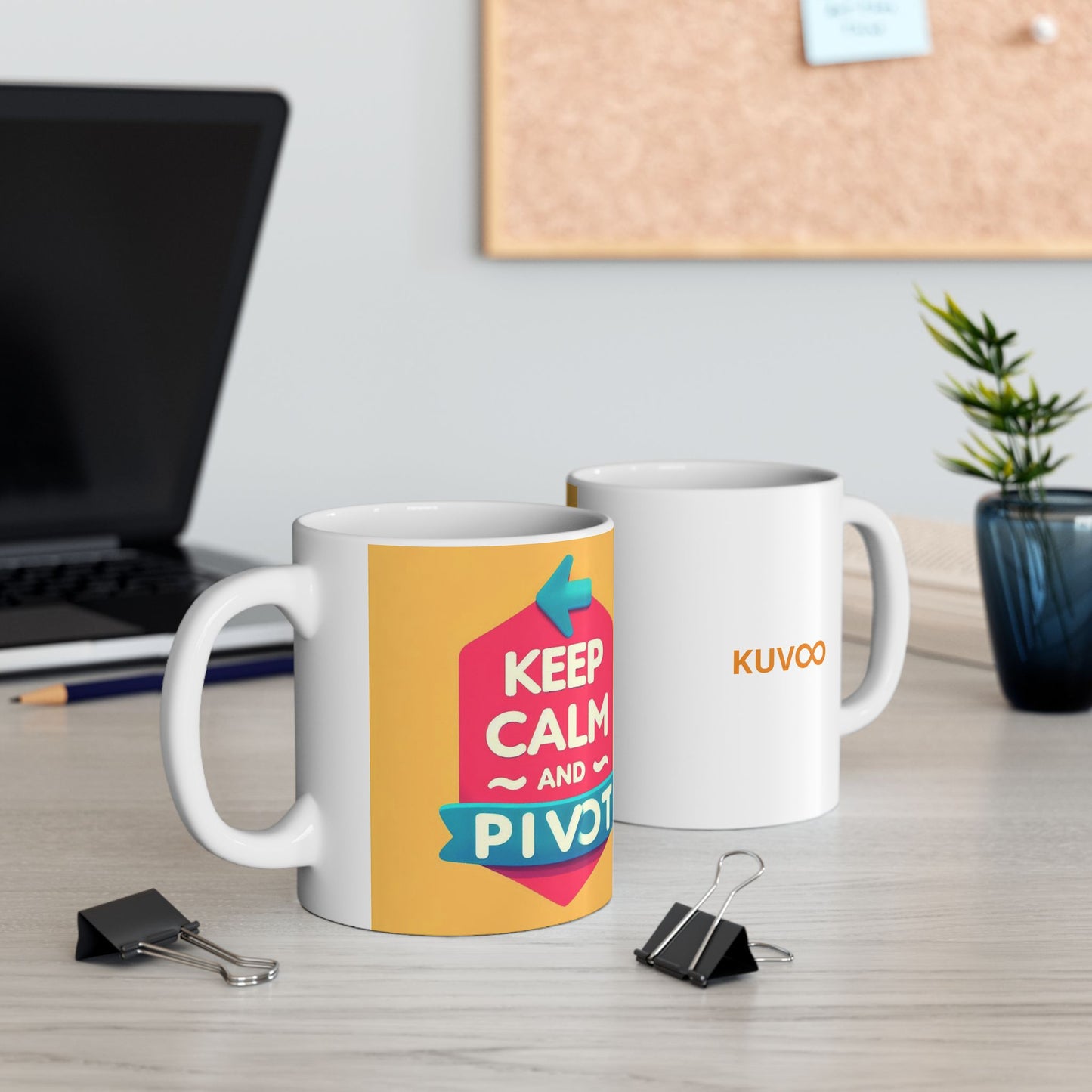 Mug "Keep calm and pivot" – Premium Ceramic